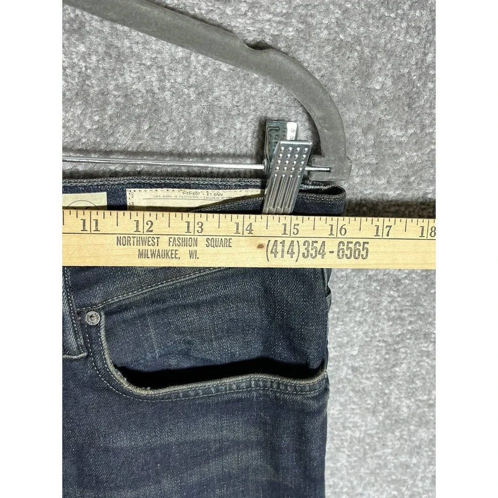 AllSaints Spitalfields Straight‎ Leg Jeans Mens Size 30x30 Button Fly Dingy Blue